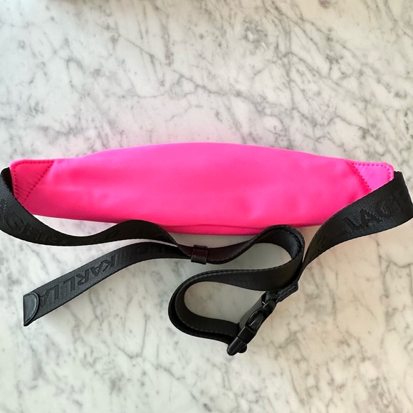KARL LAGERFELD
Rue St Guillaume Small Fanny Bag Belt Bag NEON PINK - Picture 8 of 13